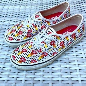 Vans Kendra Dandy "I Scream" Ice Cream Sneakers  Size W6/ M4.5